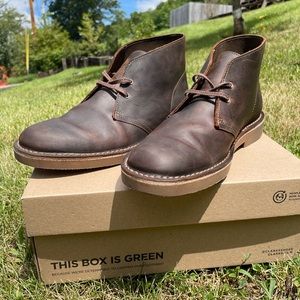 Clarks Chukka Boot, Bushacre 2, Size 11, “Beeswax”